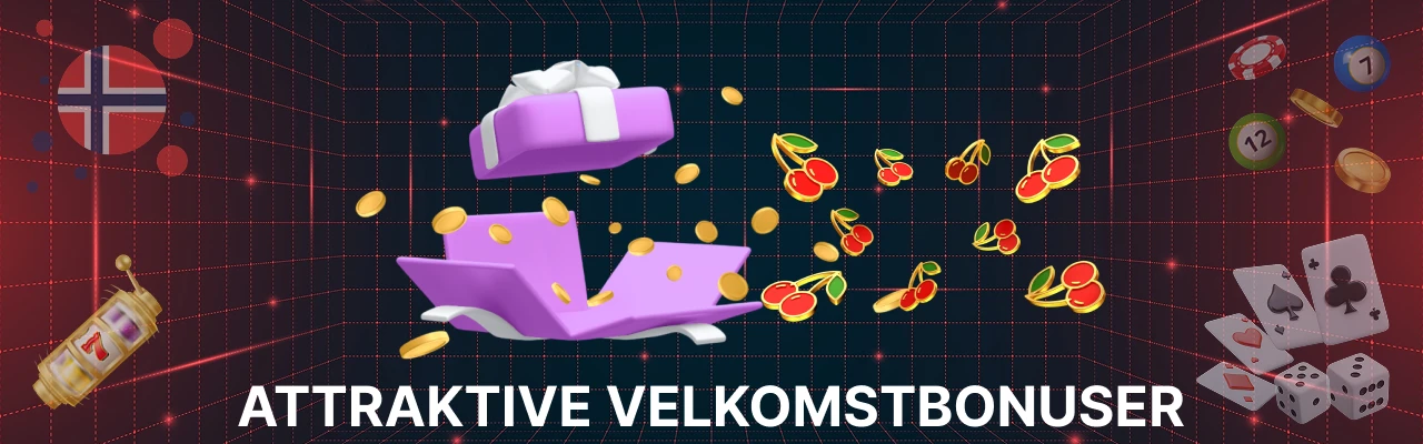 Online casinoene med velkomstbonusene