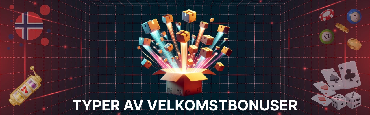 Typer av casino velkomstbonuser