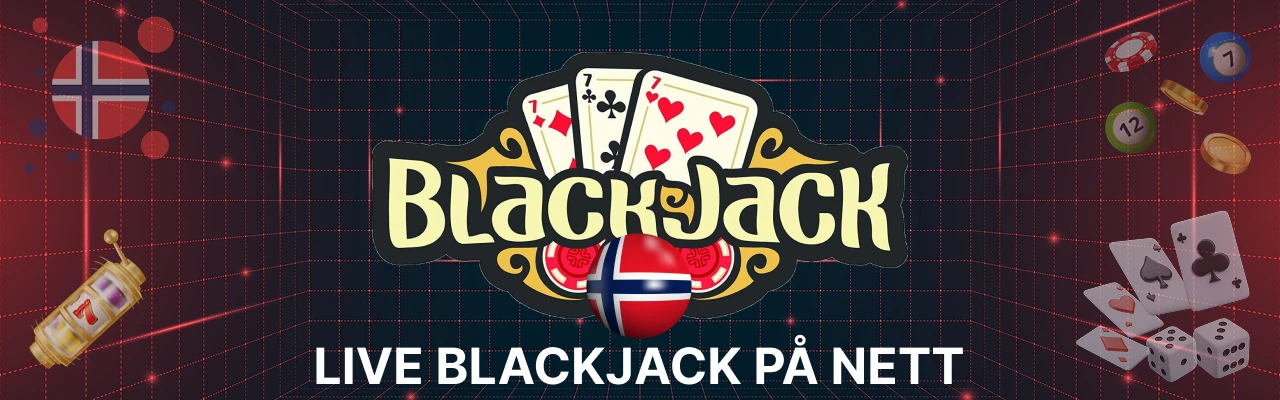 Live blackjack på nett