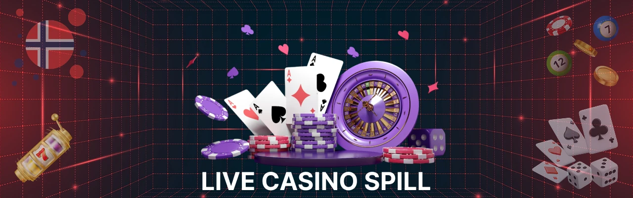 Live casino spill