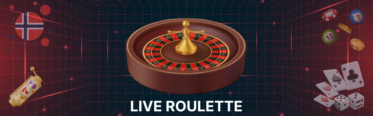 Spille live roulette