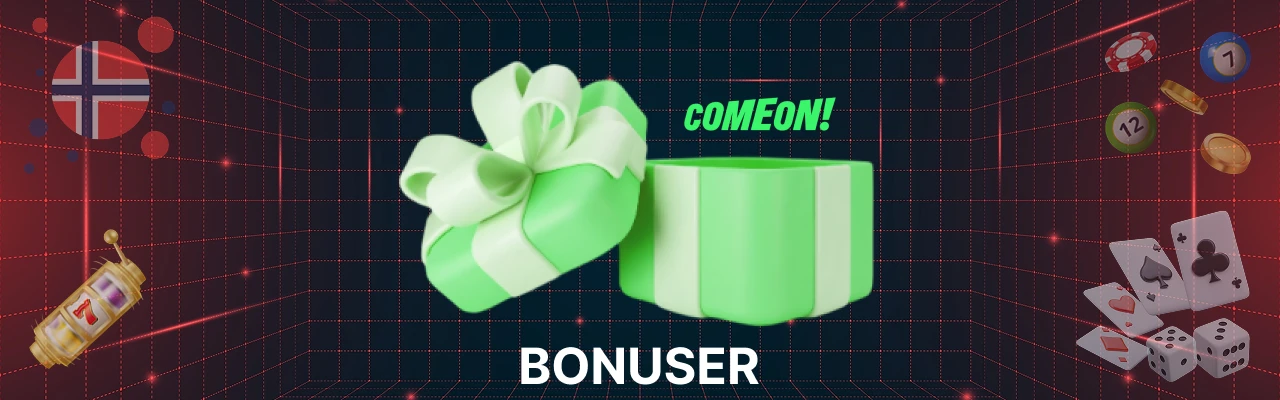 Comeon casino bonuser