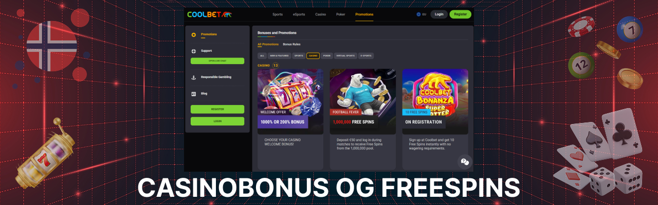 Coolbet casinobonus