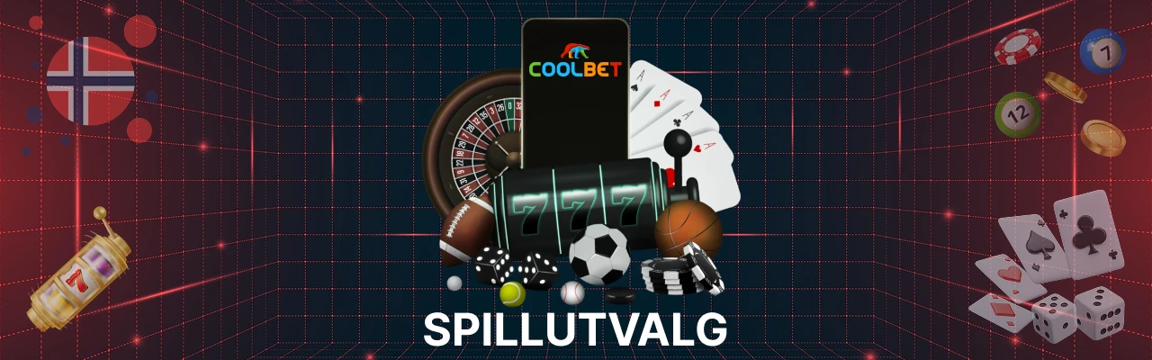 Spillutvalg på coolbet