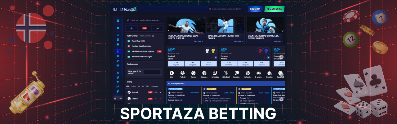 Sportaza betting norge