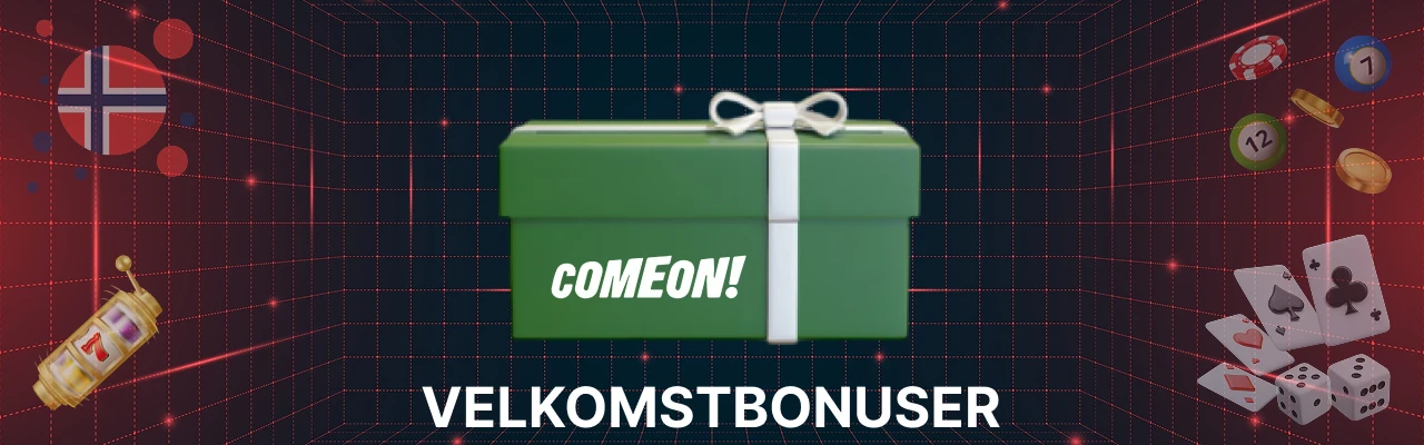 Velkomstbonuser på comeon