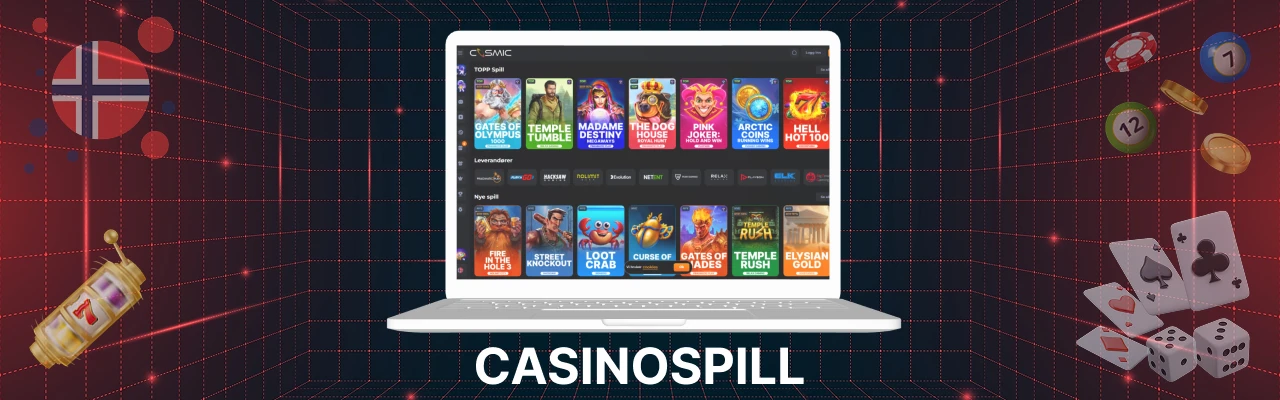 Casinospill på cosmicslot casino