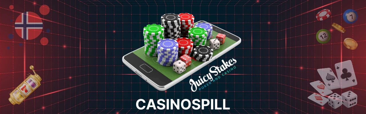 Casinospill på nett tilbyr pâ juicy stakes