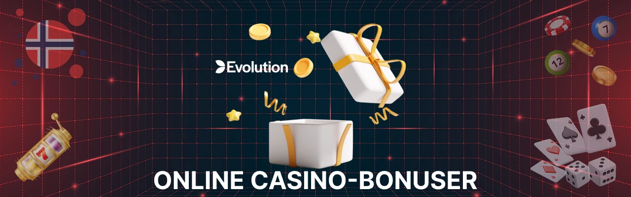 Online casino bonuser fra evolution gaming