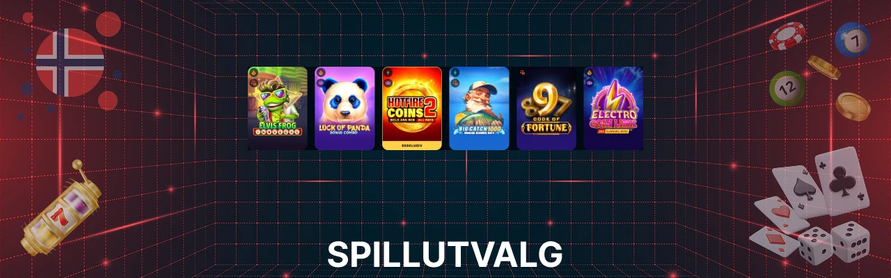 Rocketplay spillutvalg