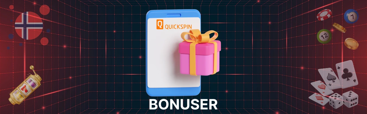 Quickspin bonuser i norge