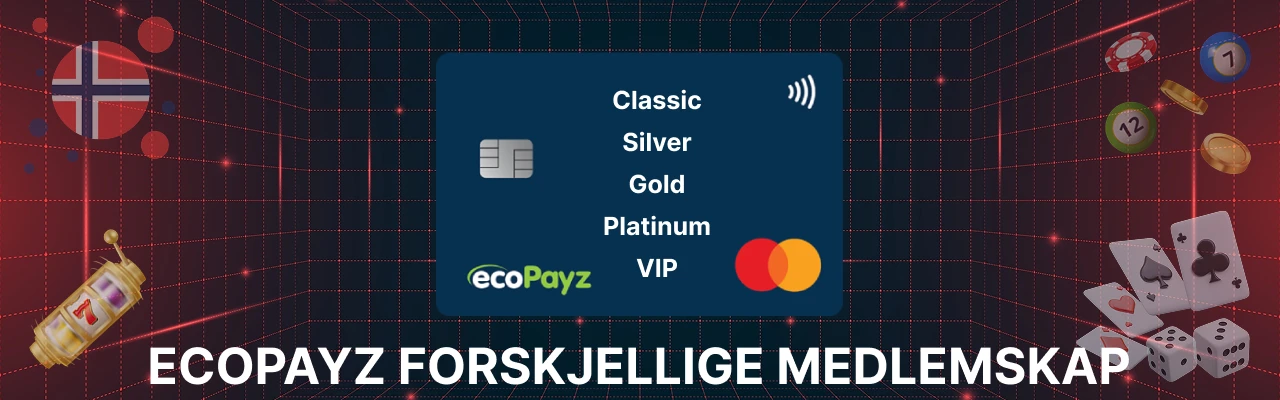Ecopayz forskjellige medlemskap