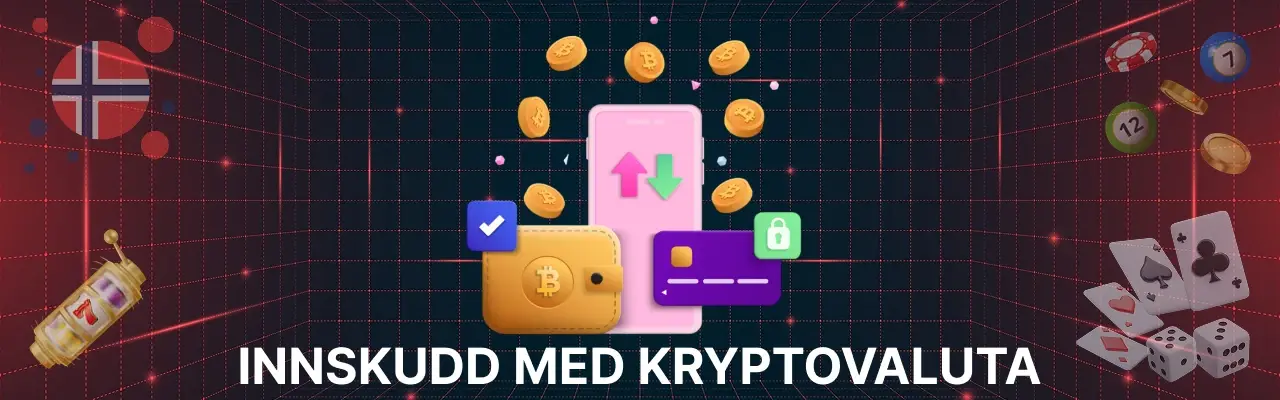 Innskudd med kryptovaluta