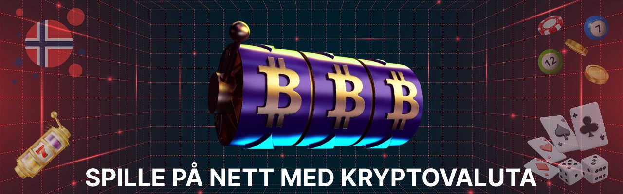 Spille på nett med kryptovaluta