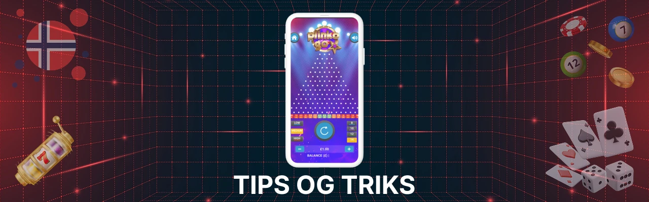 Tips og triks hos plinko game