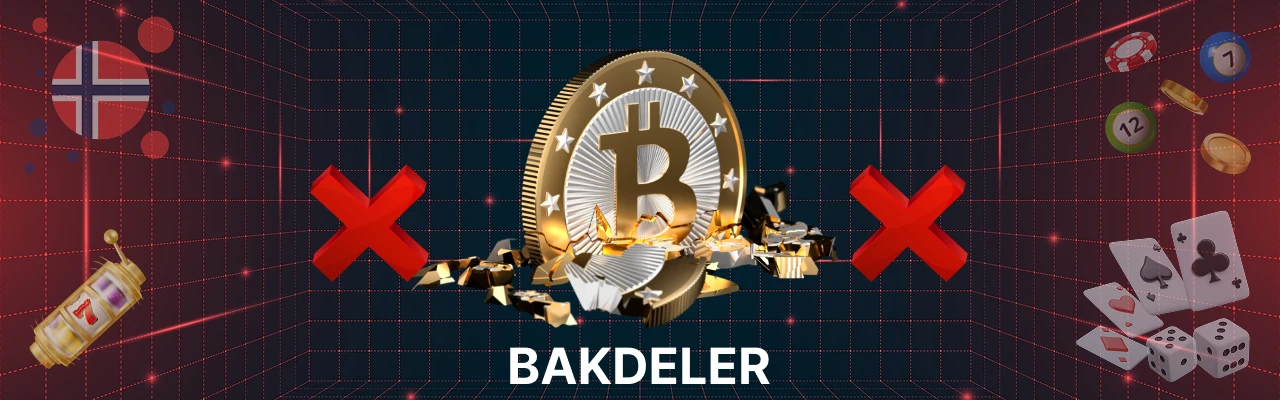Bakdeler med kryptovaluta casino