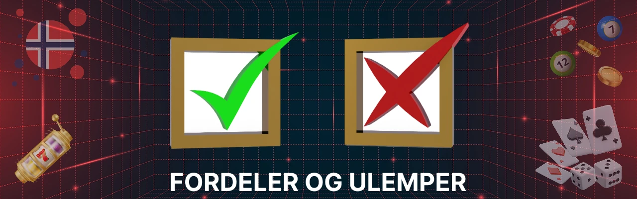 Fordeler og ulemper med kryptovaluta casino