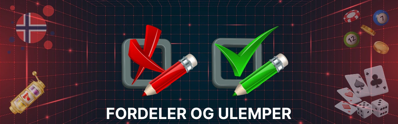 Fordeler og ulemper ved krypto casino