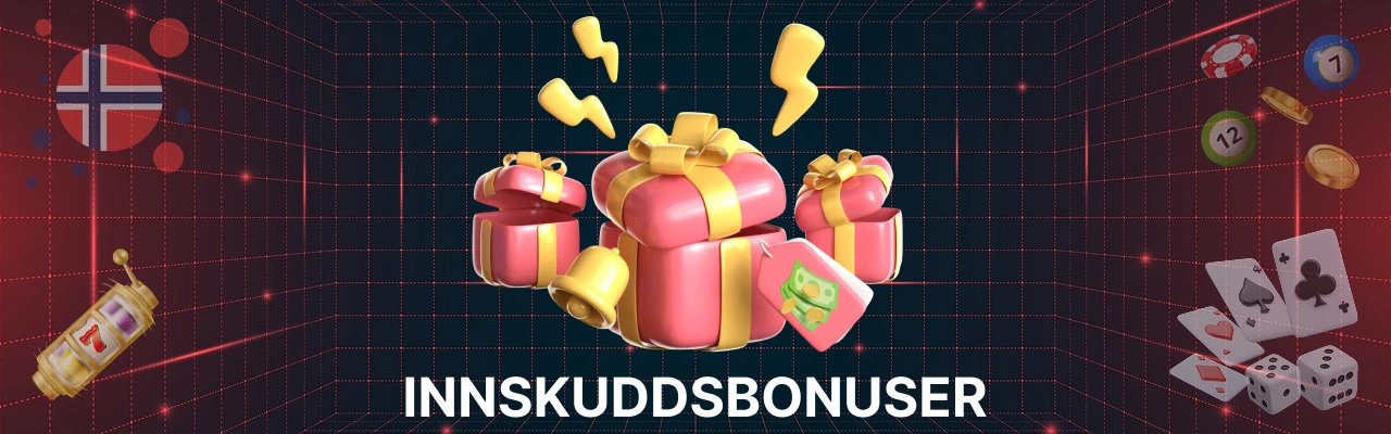 Innskuddsbonuser uten krav til innskudd