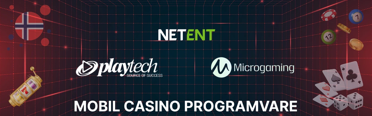 Leverandører av mobil casino programvare