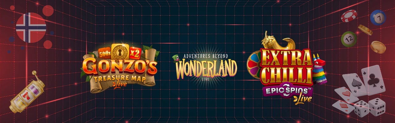 Live casino spilleautomater
