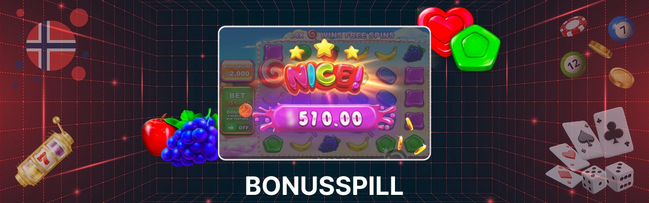 Bonusspill hos sweet bonanza