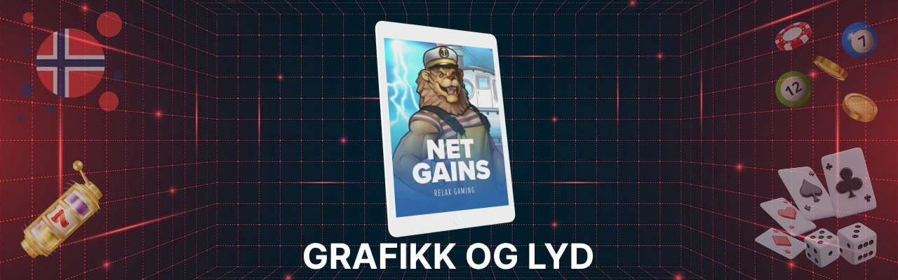 Grafikk og lyd hos spilleautomaten net gains