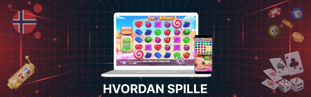 Spille spilleautomaten sweet bonanza