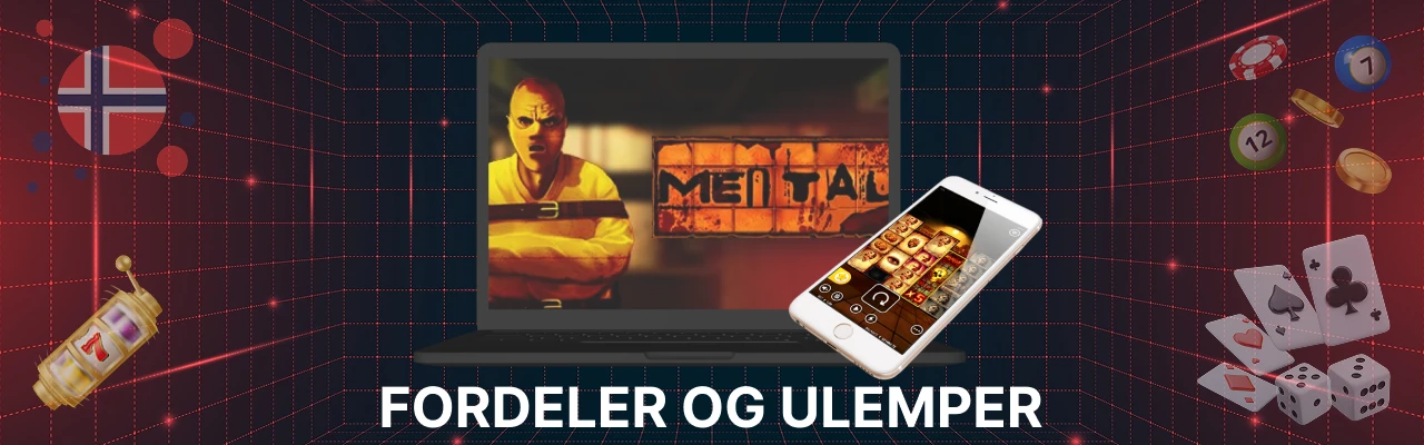 Spilleautomaten mental fordeler og ulemper