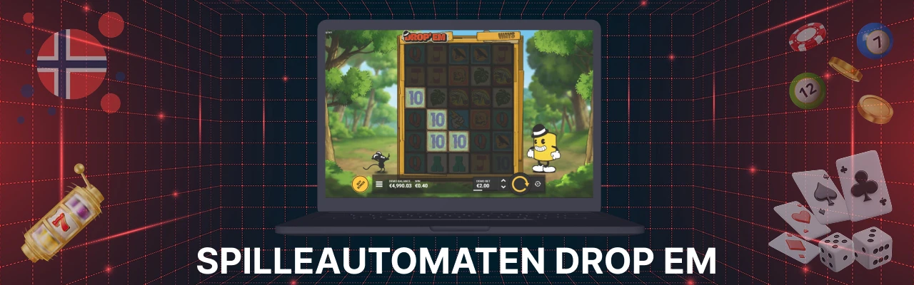 Brukeropplevelse og grensesnitt hos spilleautomaten drop em