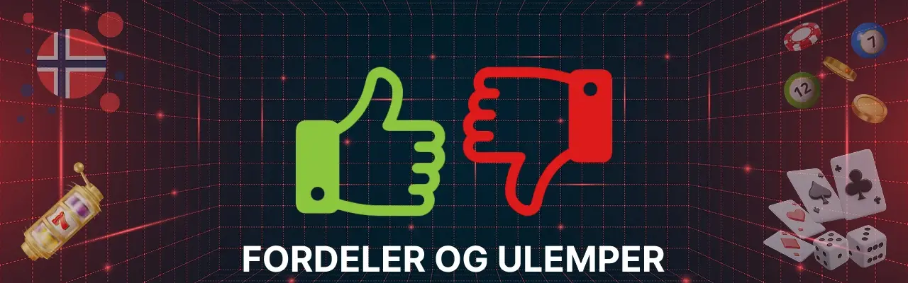 Fordeler og ulemper med miki casino