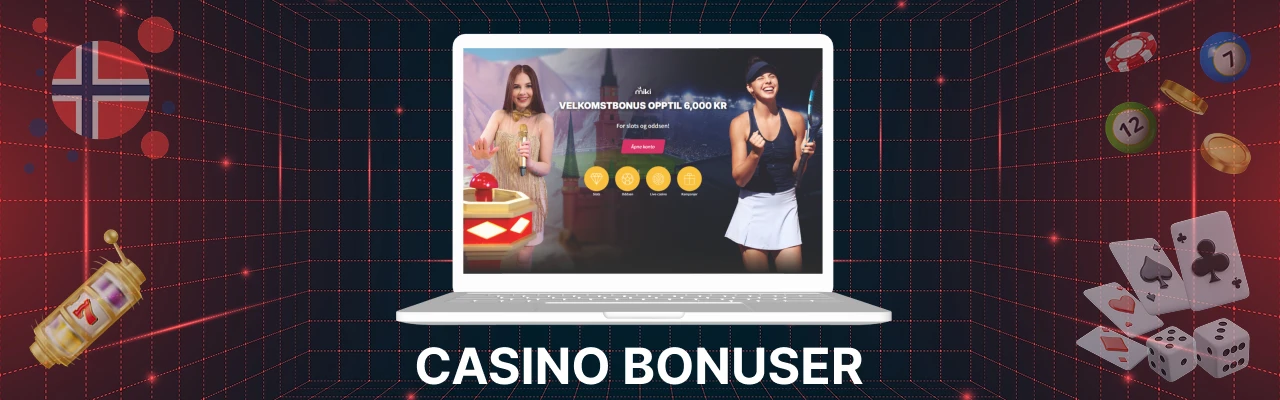 Miki casino bonuser