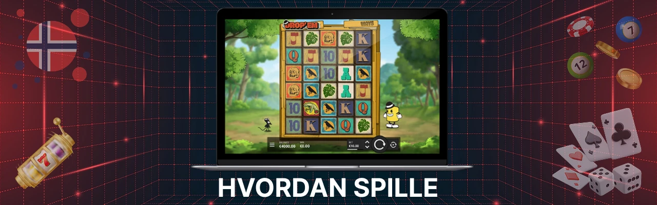 Spilleautomaten drop em i norge