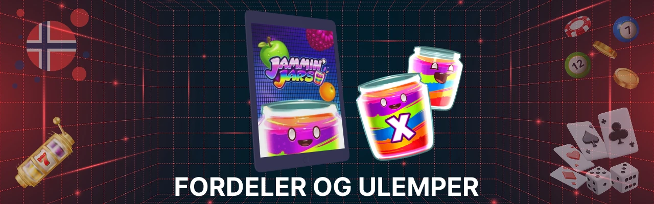 Spilleautomaten jammin jars fordeler og ulemper