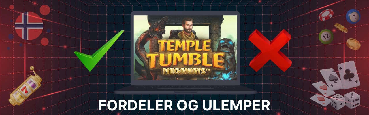 Temple tumble megaways fordeler og ulemper