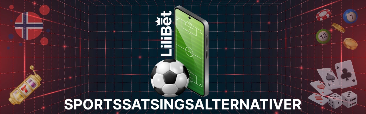 Lilibet casino sportssatsingsalternativer