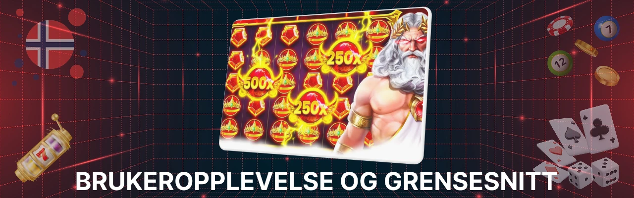 Brukeropplevelse og grensesnitt hos gates of olympus