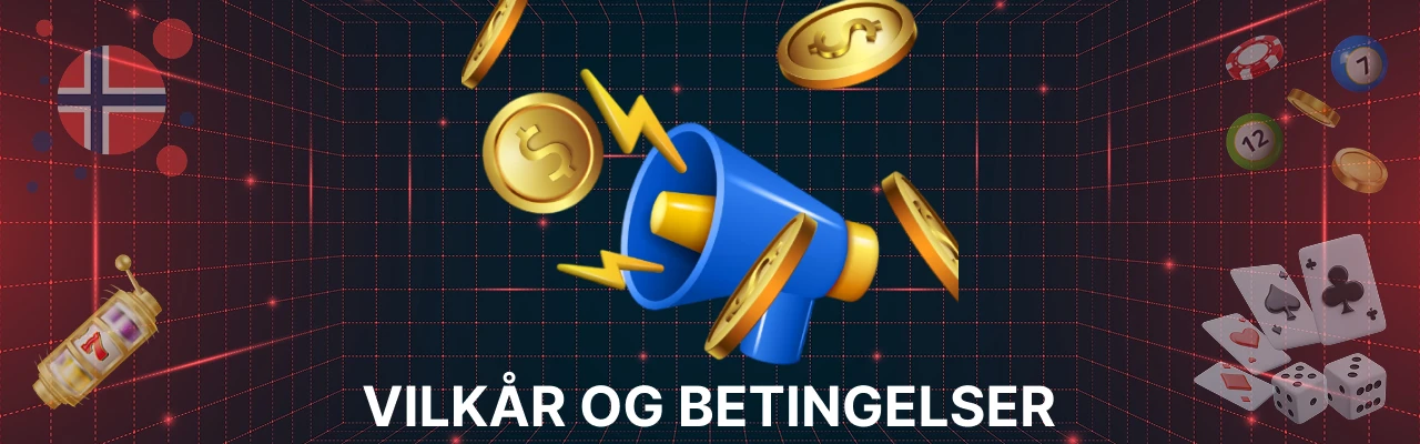 Vilkår og betingelser for bonuser