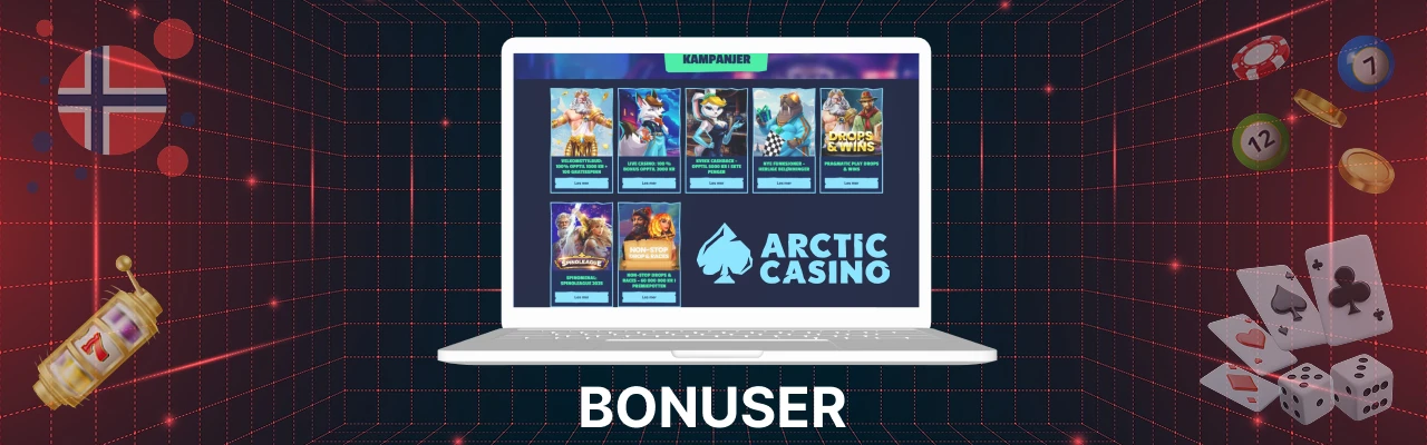 Bonuser hos arctic casino