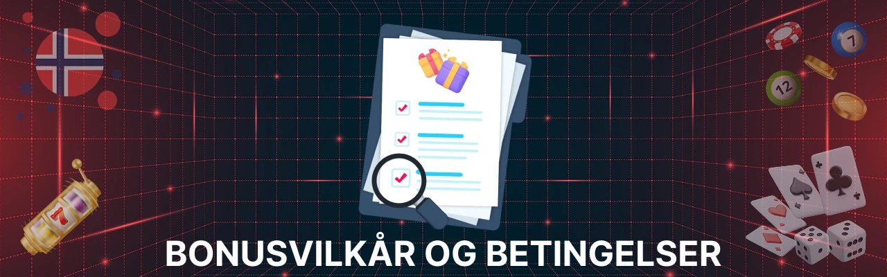 Bonusvilkår og betingelser