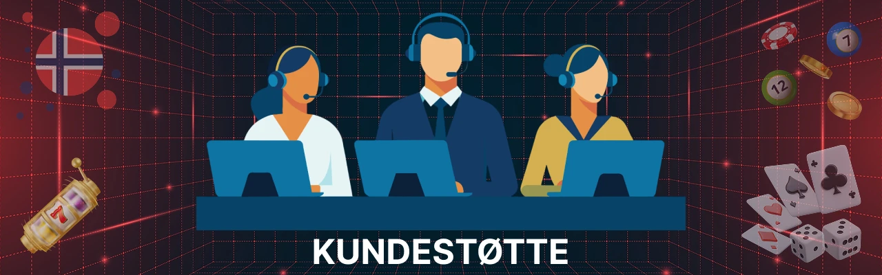 Kundestøtte hos online casinoer