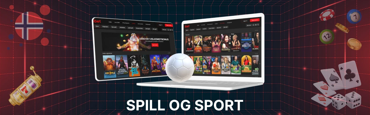 Spill og sport hos ibet casino