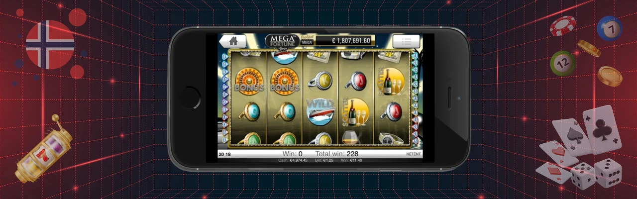 Spille mega fortune mobil