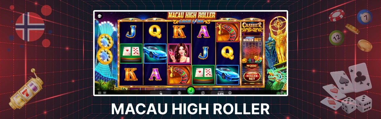 Norske casino med macau high roller