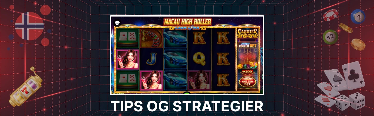 Tips og strategier for spille macau high roller