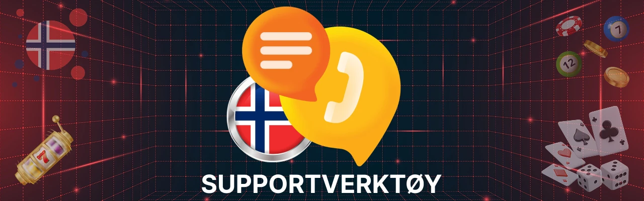 Supportverktoy for norske casinospillere