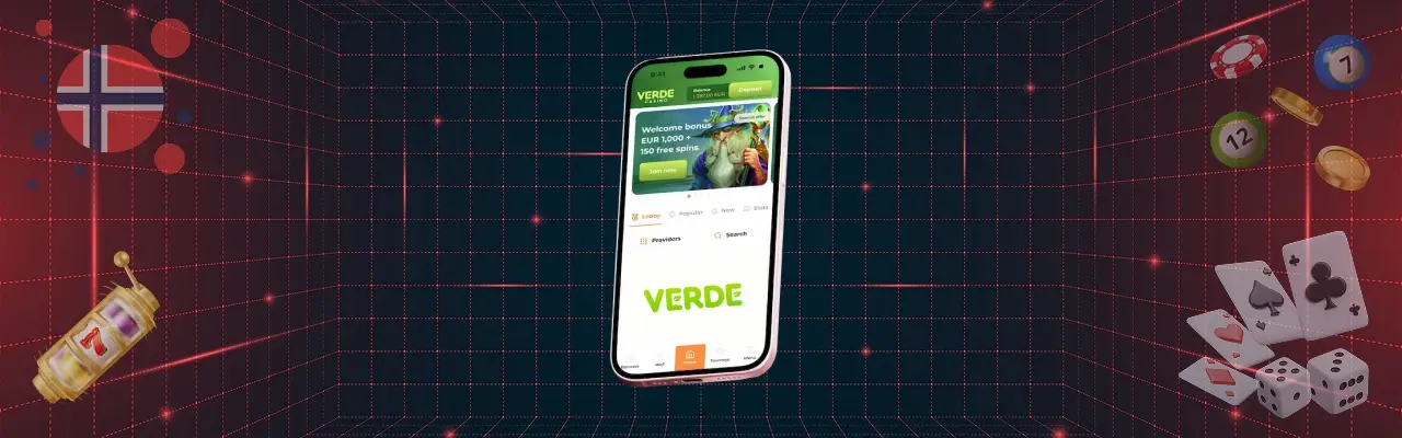 Mobilcasino hos verde casino