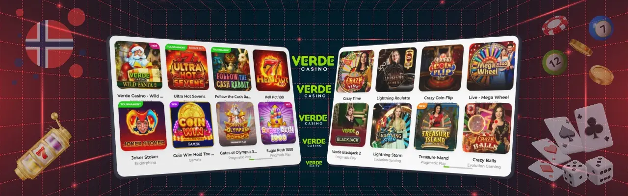 Verde casino spillutvalg