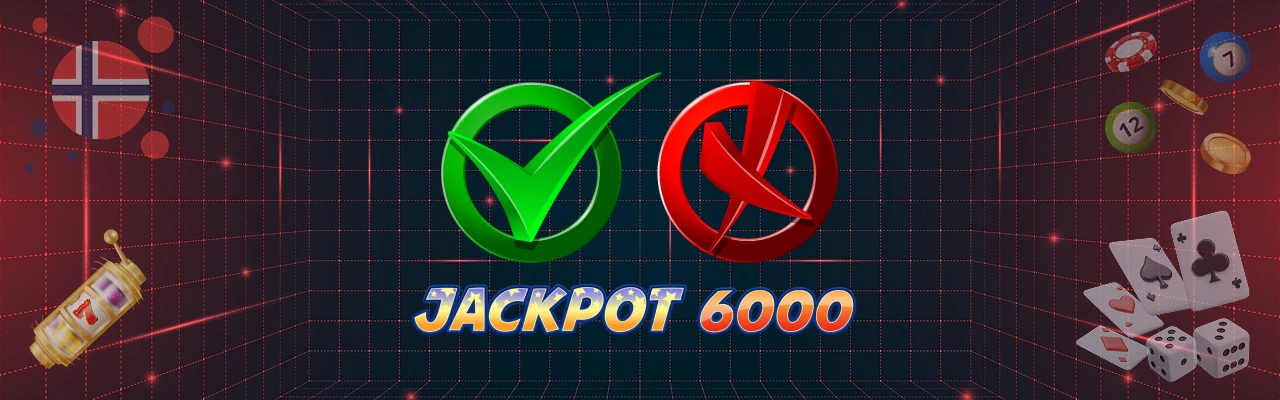 Fordeler og ulemper hos jackpot 6000 slot