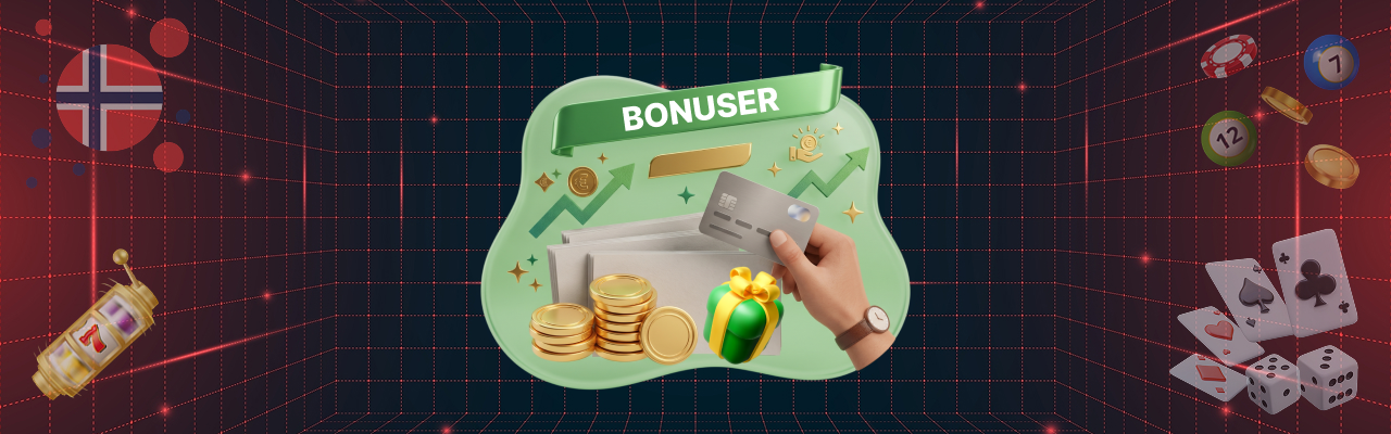 Bonuser hos casinoer med raske uttak